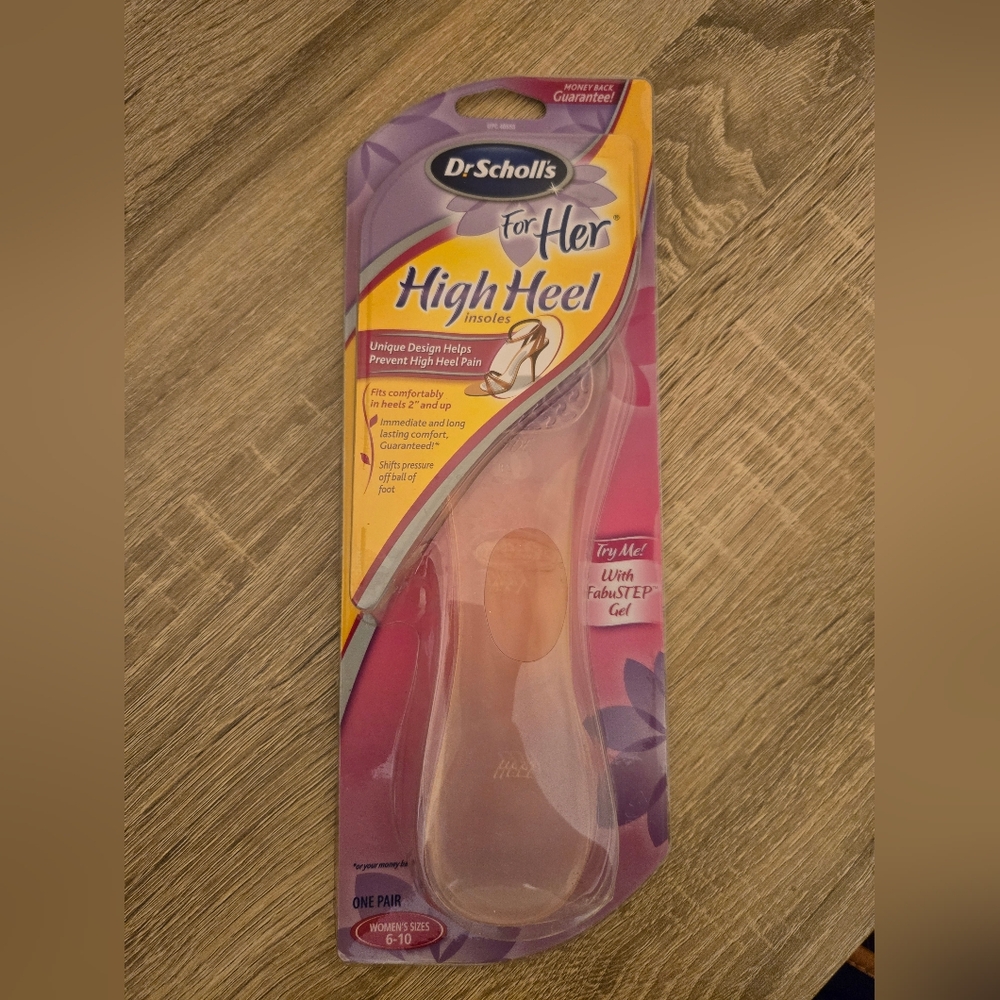 Dr. Scholl's For Her High Heel Insoles NWT